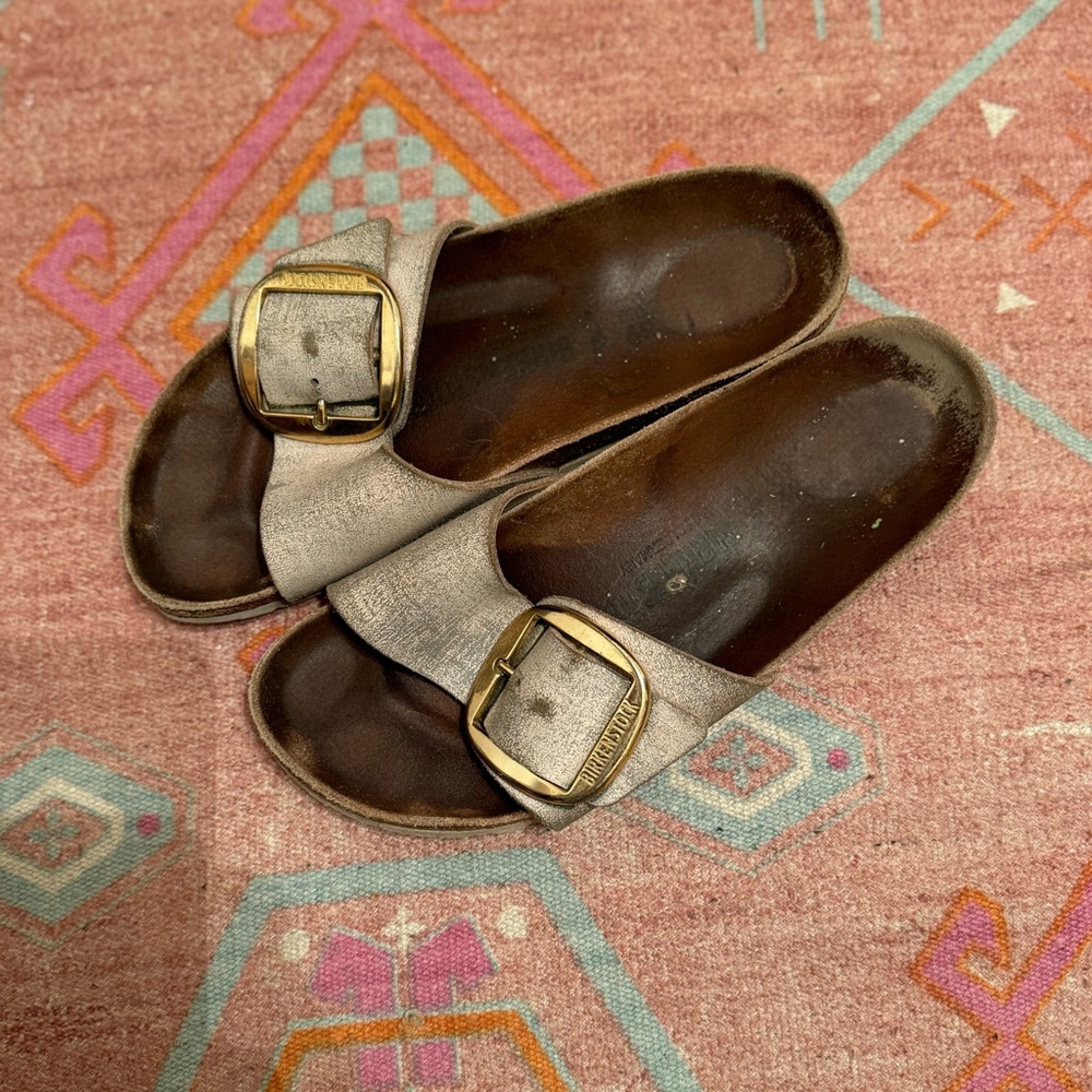 Birkenstock Madrid Big Buckle Sandals Size 39